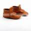 Lovely fancy popular soft leather baby boots