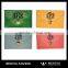 Personalized Leather Envelope Clutch Wallet