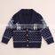 Hot Sale Cotton Children Sweaters Cute Christmas Pattern Knitting Kids Cardigan