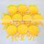 10pcs/set The Emoji Movie Anime Funny Cute Doll Cartoon Toys Yellow Plush Pendant
