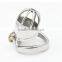 304 Stainless Steel Cock Cage Penis Ring Chastity Device Male with Stealth New Lock Adult Sex Toy