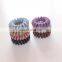 yiwu hair accessory neon color telephone elastic band