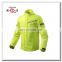 reflector polyester oxford motorcycle rainsuit