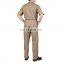 Unisex Gender Safety Short Sleeve Twill Workwear Suit Fatigue Dress