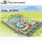 Inflatable Open Water Park Projects , Inflatable Mobile Water Park Equipment