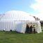 HI white color inflatable cube tent, giant commercial inflatable transparent bubble tent