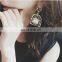 Ladies fashion Exaggerated modellinng Personality Metal birdcage earrings