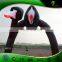 4m Inflatable Horrible Arch Advertising Sports/ Black Halloween Party Arch