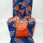 Latest Design African women's Fashion Handbag Matching wax fabric G170823004