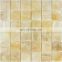 yellow honey onyx mosaic tile