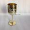 Moet & Chandon Imperial Dom Perignon Champagne Golden Acrylic Goblets Flutes