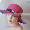 LSP-102 Wholesale 100% paper straw wholesale cheap fedora ladies straw hats