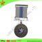 Most quality design souvenir custom medal with ribbon drape