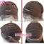 2018 hot selling short inch cheap price pre plucked full lace human hair wig with baby hair