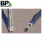 Galvanized steel tubing are used for mounting Cart Corrals