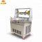 flat pan fry ice cream machine / fry ice cream roll machine / roll fry ice cream machine