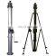 18m to 20m telescoping manual winch mast for microwave antenna with rotating base