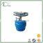 gas refillable 2kg lpg cylinder for camping