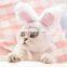 Cute Pet dog Kitty cat Rabbit Cap headwear cosplay with ear sample free