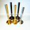 For Honda CB250 CB350 CB650 CB650C CB750 CB250T Blk Nitrided Swirl Pollish  Dish SS EV8 motorcycle inlet exhaust engine valves