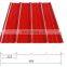 hot sale pe z40 red color prepainted corrugated ppgi roofing sheets