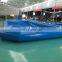 Commercial Inflatable Swimming Pool With Kid Hand Paddle Boat Or Inflatable Water Park Pool Customized Size