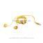 Novelty design plastic silicone rubber animal shaped earbuds with logo