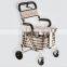 factory price Foldable elderly walker elderly Trolley shopping cart