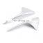 2pcs Electroplate Mirror side camera protective cover Decoration cap accessories For Tesla Model 3 X Y S