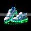 America star rechargeable LED men/women shoes/casual shoes with LED flashing light for men/women running walking sneaker