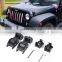 Hood Locking Latch Kit Stainless Steel Catch Kit For Wrangler JK JKU Car Exterior Accessories