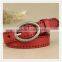 Genuine leather belts for women