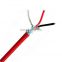 high quality 2x0.5mm cores fire alarm cable red alarm cable for security system