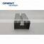 Mexico market door frame aluminium profile with Anodized color
