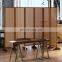 6 Panel Room Divider Bamboo Folding Privacy Wall Divider Wood Screen for Home Bedroom Living Room