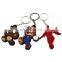 Cute Cartoon Soft Rubber Key Chain for Promotions