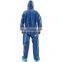 Disposable SF Navy Coverall Workwear Jumpsuit Man Coverall