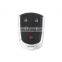 Keyless Entry 5 Buttons Smart Car Key Shell Fob For Cadillac Escalade Prox Transmitter Remote Key Case