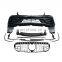 car bumpers FOR Mercedes GLC Coupe upgrade AMG body kit  front lip grille  2016-2019