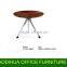 modern conferrnce table / small round meeting table/ small office meeting table/wooden round meeting table PS-104