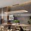 Table Dining Room Kitchen Long Hanging Light Loft Simple Home Decor LED Chandeliers Modern Ceiling Light