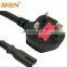 UK BS DJ024 Plug to IEC 60320 C13 UK standard Power Cable Saudi SASO power Plug