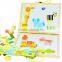 2016 High Quality Magnetic Animal Magnetic Puzzle Games For Baby Puzzle Sets Toy
