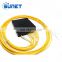FTTH fiber optical ABS Box Type PLC Splitter Optico Spliter 1x8 for EPON GPON
