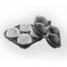 The Whiskey Maker Cube Tray Ball Wedge Water Bottle Two Slim Set Popsicle Machine Ice Sphere Mold