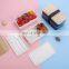 2022 eco friendly plastic bento school children toddler tiffin sealed stackable lunch food box set kids bamboo wooden lid