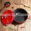 Shenzhen 10Cm Small Kitchen Serving Handle Look Butterfly Large Potato Frying Enamel Pot