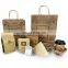 custom flat bottom pouch coffee drip bags recycle biodegradable foil lined kraft paper coffee scrub packaging bag with valve