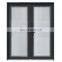 USA Standard thermal insulation Aluminum Double Pane French Louver Door with blinds glass Exterior Used