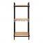 Multi-founction Folding bathroom bedroom kitchen  floor-type triple tiers storage rack shelf
